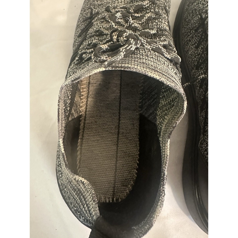 TRAQ ALEGRIA Shoes Womens 10-10.5 Heather Grey Black Mesh Walking Comfort - Picture 3 of 10